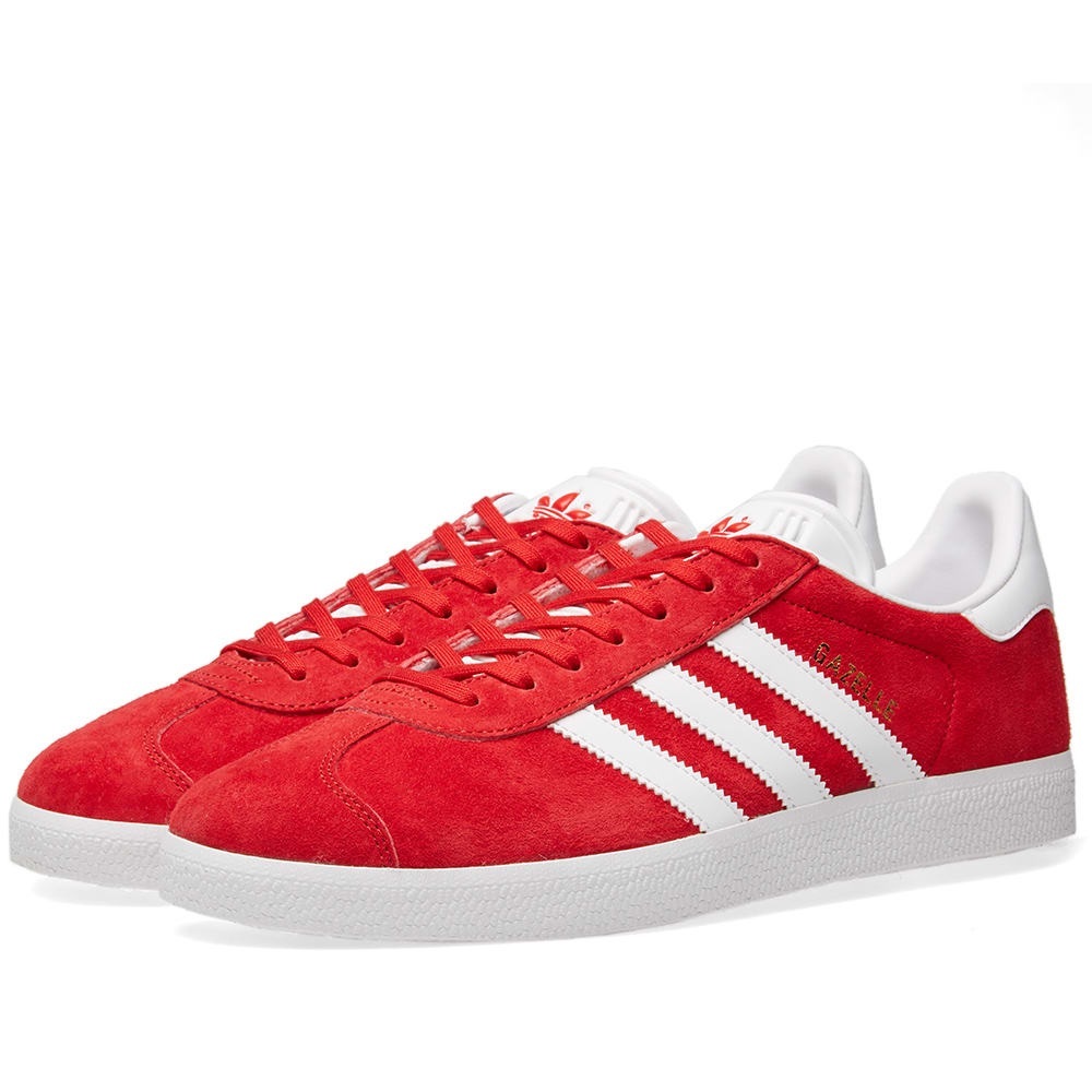 Youth Adidas Gazelle Scarlett Red